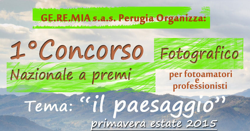 IL PAESAGGIO PRIMAVERA ESTATE 2015