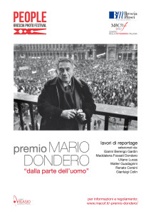 "Premio Mario Dondero - Dalla parte dell'uomo"