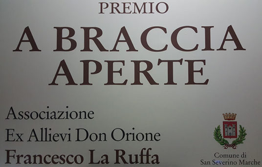 Premio "A braccia aperte"