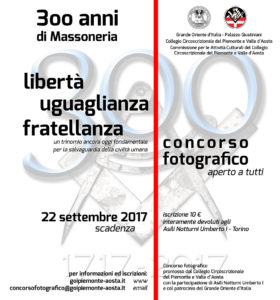 300 anni di Massoneria: Libertà Uguaglianza Fratellanza