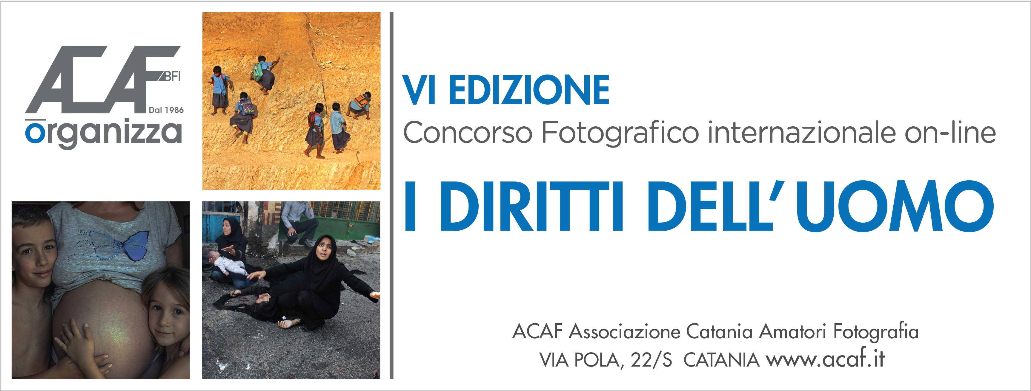 6° Concorso Fotografico Internazionale “I diritti dell’Uomo”